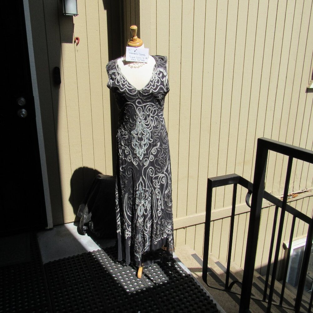 #44  NEW WOMEN'S LACE EVENING DRESS BY PHASE EIGHT (SIZE 12US / 16UK)